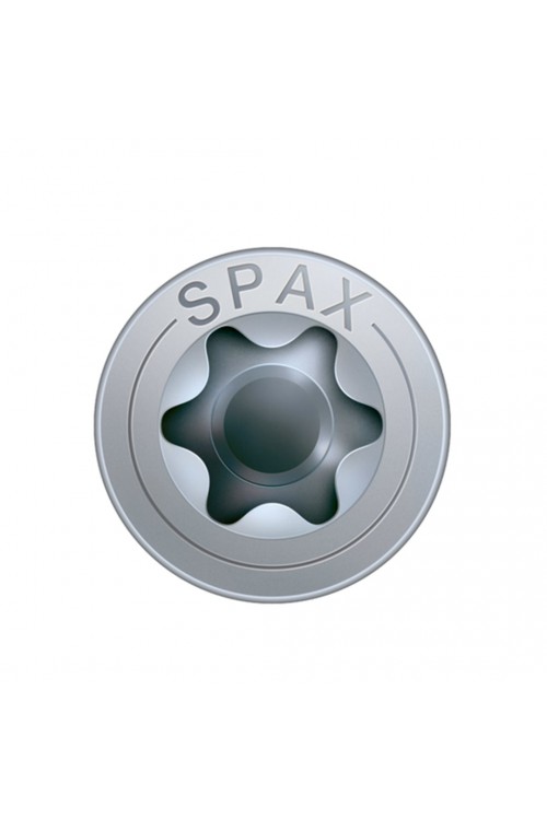 Spax Ahşap Konstrüksiyon Vidası, 10 x 320 mm, 50 Adet, Yarım Dişli, Havşa Başlı, T-STAR plus T50, 4KESİCİ UÇlu, WIROX Kaplama