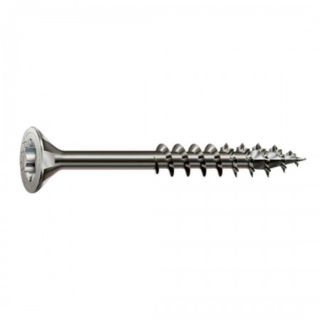 SPAX A2 Paslanmaz Vida, 4 x 25 mm, 200 Adet, Tam Dişli, Havşa Başlı, T-STAR plus T20, 4KESİCİ UÇlu, A2 Paslanmaz
