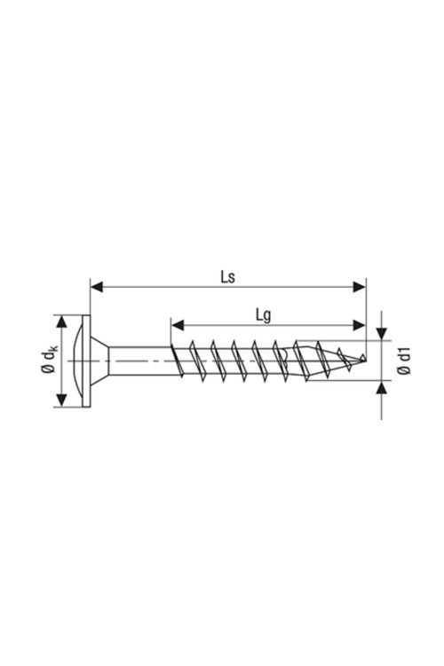 Spax HI.FORCE, 6 x 60 mm, 200 Adet, Tam Dişli, Pul Başlı, T-STAR plus T30, 4KESİCİ UÇlu, WIROX Kaplama