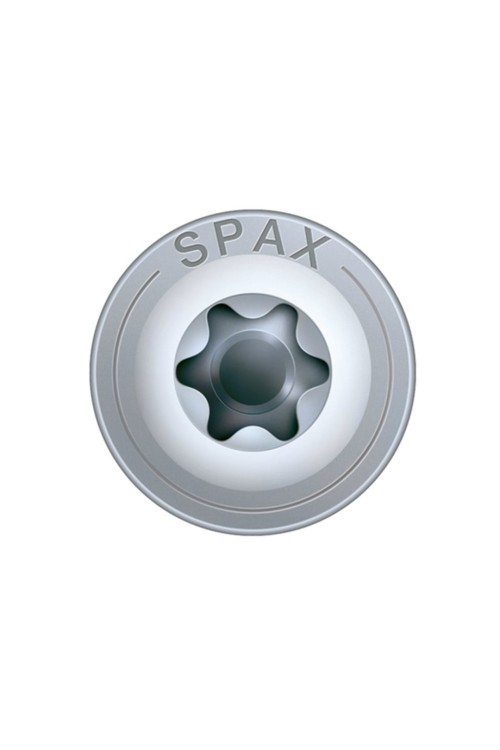 Spax HI.FORCE, 10 x 140 mm, 50 Adet, Yarım Dişli, Pul Başlı, T-STAR plus T30, 4KESİCİ UÇlu, WIROX Kaplama  Ø 8 mm ve 10 mm