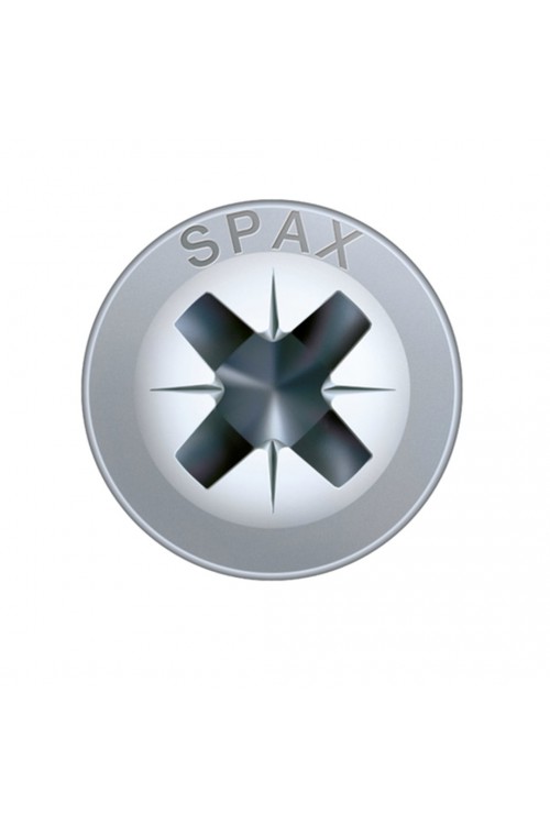 Spax Sunta Vidası, Evrensel Vida, 3,5 x 25 mm, 2.000 Adet, Tam Dişli, Arkalık Vidası, Yıldız Z2, 4KESİCİ UÇlu, WIROX Kaplama
