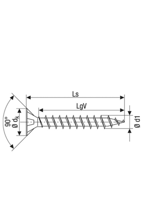 Spax Sunta Vidası, Evrensel Vida, 3 x 30 mm, 1.000 Adet, Tam Dişli, Havşa Başlı, T-STAR plus T10, SPAX-S Versiyon, WIROX Kaplama