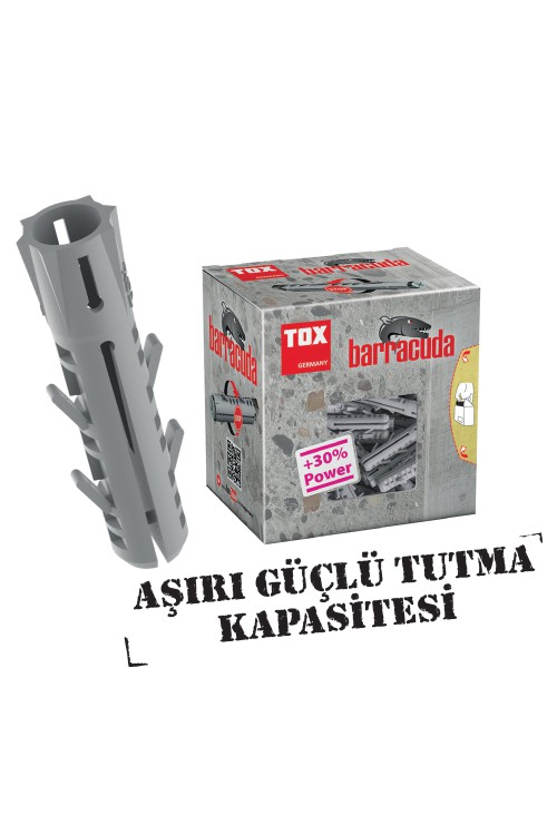 TOX - BARRACUDA 10/50 KANATLI DÜBEL ( 50 ADET )