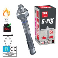 TOX - S FİX PRO  M8 X 75 KLİPSLİ ÇELİK DÜBEL