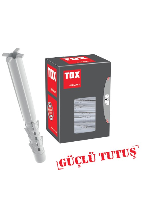 TOX - TETRAFİX XL 8/80 ÇOK AMAÇLI KANATLI ÇERÇEVE DÜBELİ ( 50 ADET )