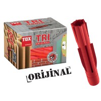 TOX - TRİ 6/51 ÇOK AMAÇLI DÜBEL ( 40 ADET )